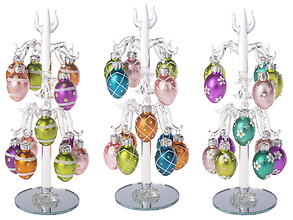 Blown Glass Easter Tree
