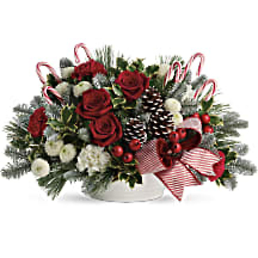 Jolly Candy Cane Bouquet