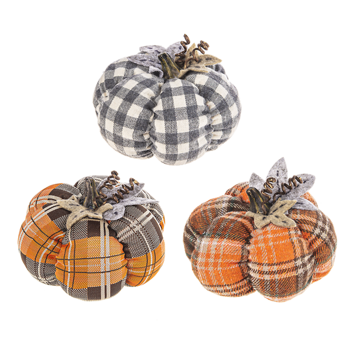 Happy Harvest Plush Pumpkin