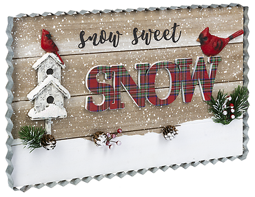 Snow Sweet Snow Wall Sign