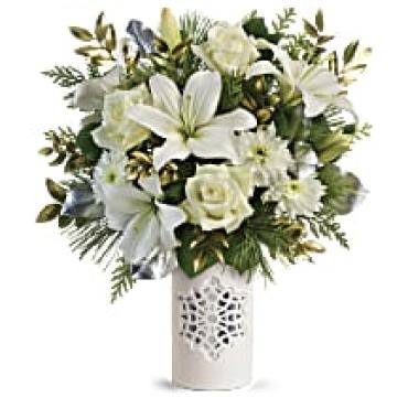 White Snowflake Bouquet