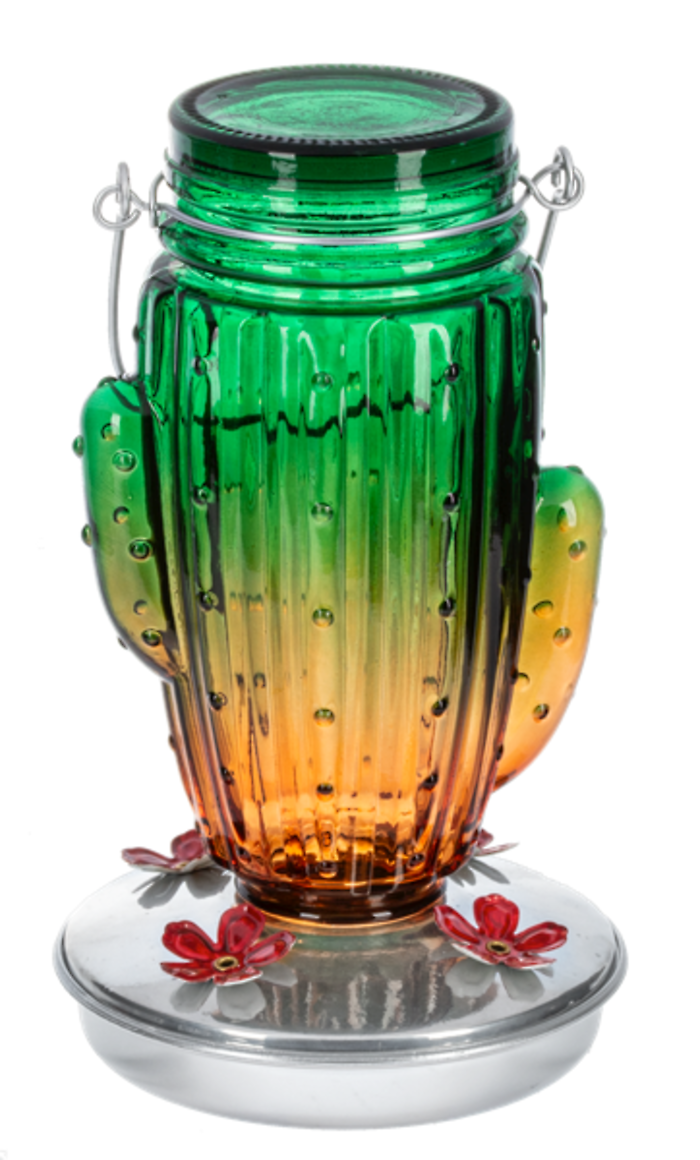 Cactus Hummingbird Feeder
