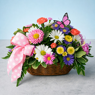Spring Flutter Basket