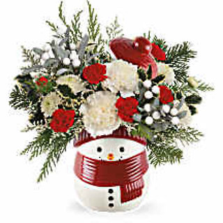 A Snowy Delight Bouquet