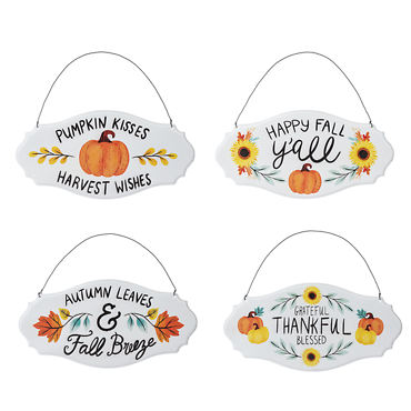 Fun Fall Metal Sign (1)