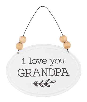 I Love You Grandpa Ornament