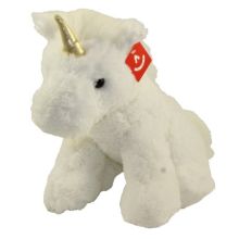 14\" Plush White Unicorn