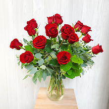 Full Heart - 16 Red Roses