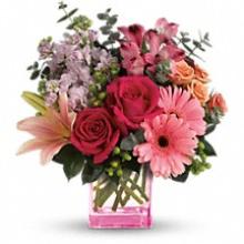 Painterly Pink Bouquet