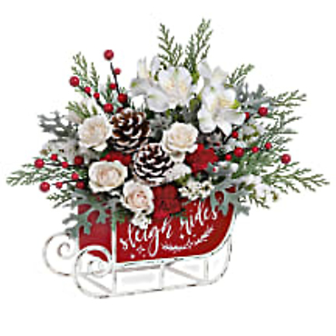 Frosted Sleigh Bouquet