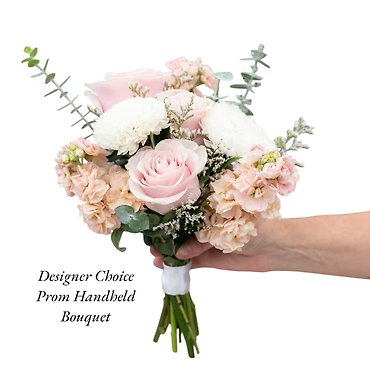 Designer Choice Prom Handheld Bouquet