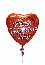 Single Valentine Mylar