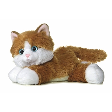 14\" Plush Orange Cat