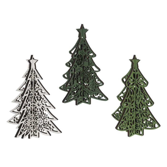 Laser Cut Christmas Tree