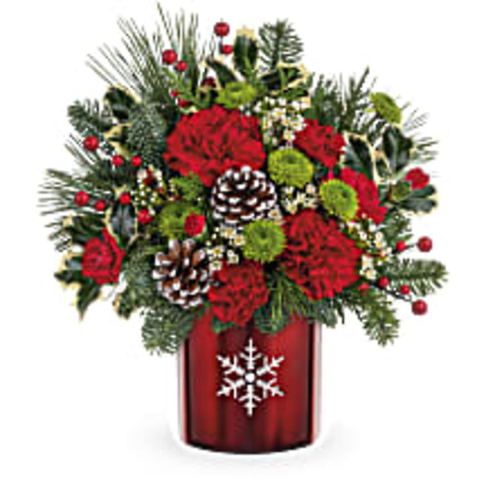 A Stunning Snowflake Bouquet