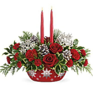 A Winter\'s Eve Centerpiece