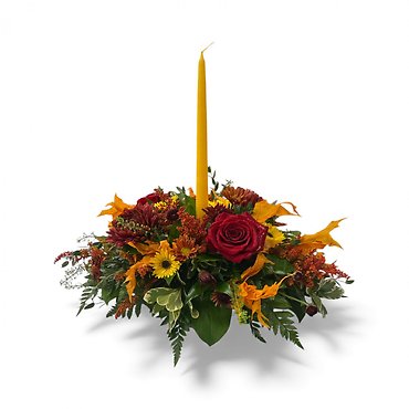 Autumn Candlelight Centerpiece