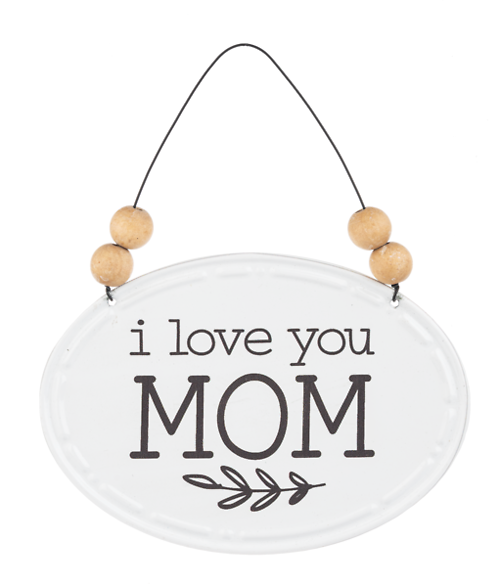 I Love You Mom Ornament