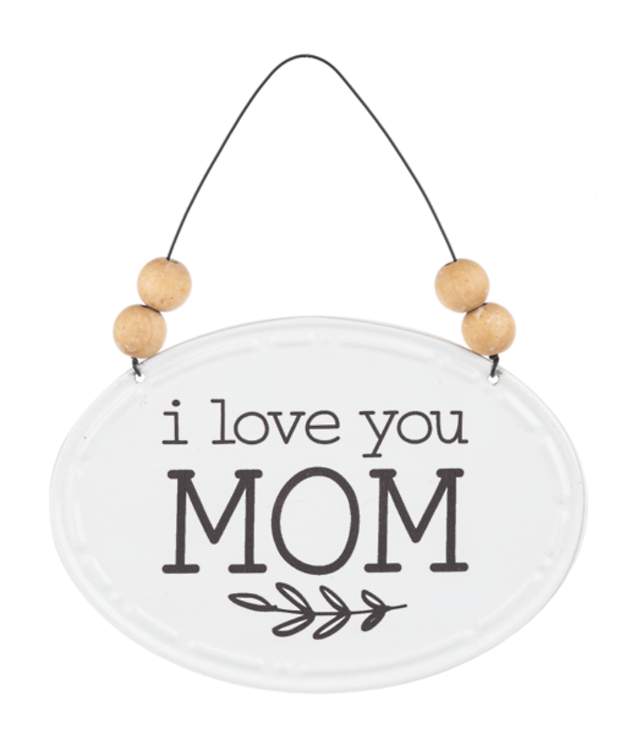 I Love You Mom Ornament