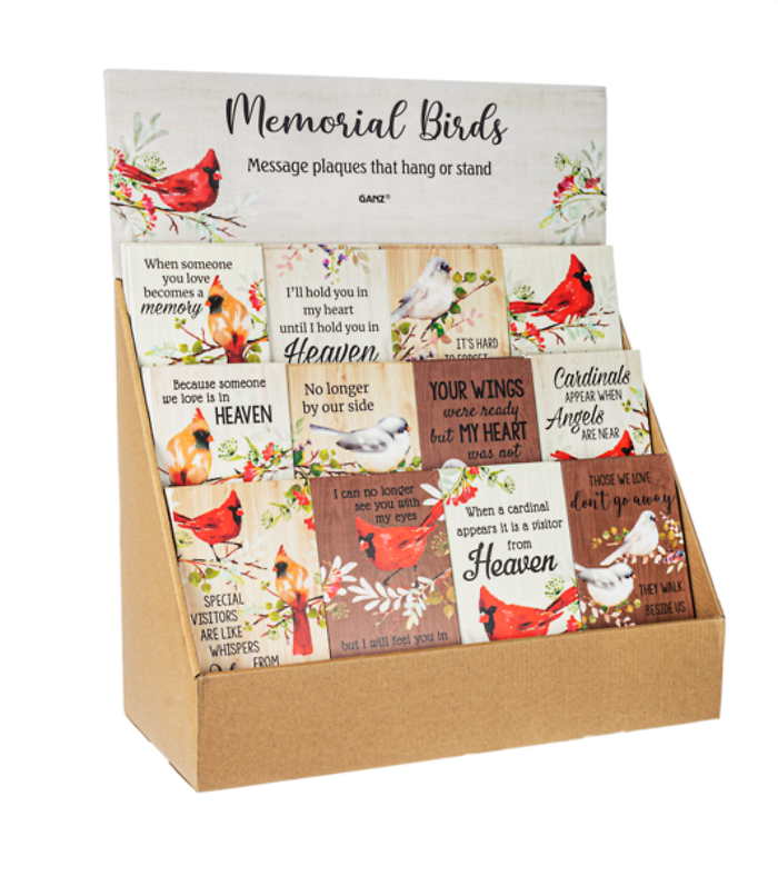 Memorial Cardinal Wood Plaque