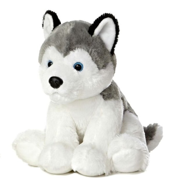 14\" Plush Husky