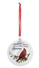 When a Cardinal Appears Ornament