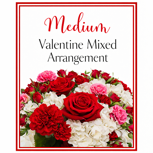 Medium Valentine\'s Mixed Arrangement